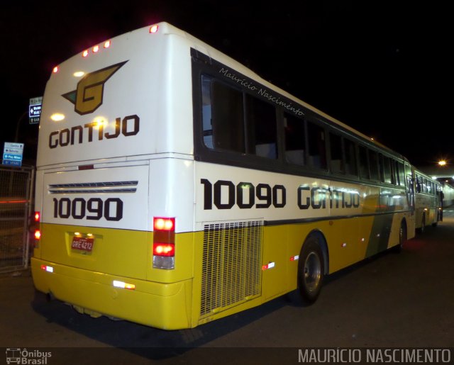 Empresa Gontijo de Transportes 10090 na cidade de Belo Horizonte, Minas Gerais, Brasil, por Maurício Nascimento. ID da foto: 2822161.