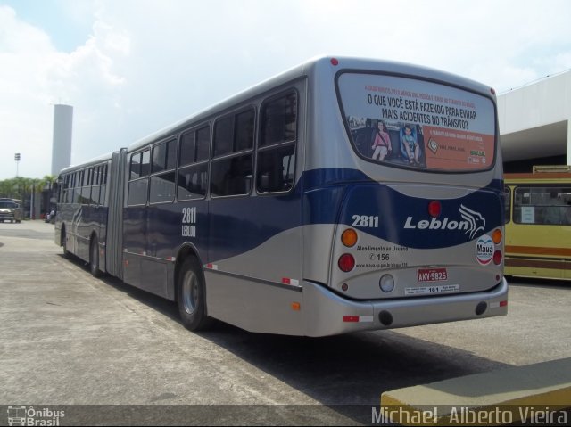 Leblon Transporte de Passageiros Mauá 2811 na cidade de São Paulo, São Paulo, Brasil, por Michael  Alberto Vieira. Número da foto: #2821022.
