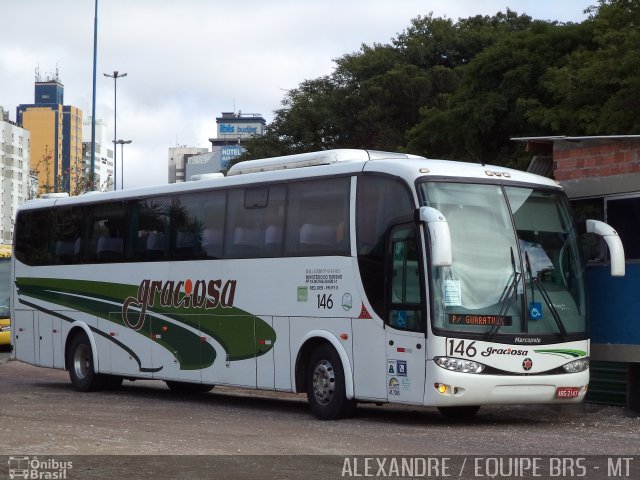 Viação Graciosa 146 na cidade de Curitiba, Paraná, Brasil, por Alexandre Rodrigo. Número da foto: #2821934.