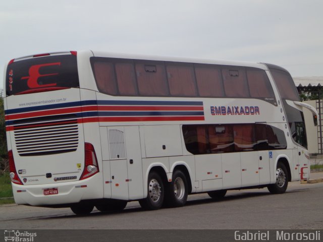 Expresso Embaixador 431 na cidade de Porto Alegre, Rio Grande do Sul, Brasil, por Gabriel  Morosoli. Número da foto: #2821268.