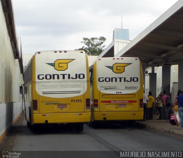 Empresa Gontijo de Transportes 15650 na cidade de Belo Horizonte, Minas Gerais, Brasil, por Maurício Nascimento. ID da foto: 2821856.