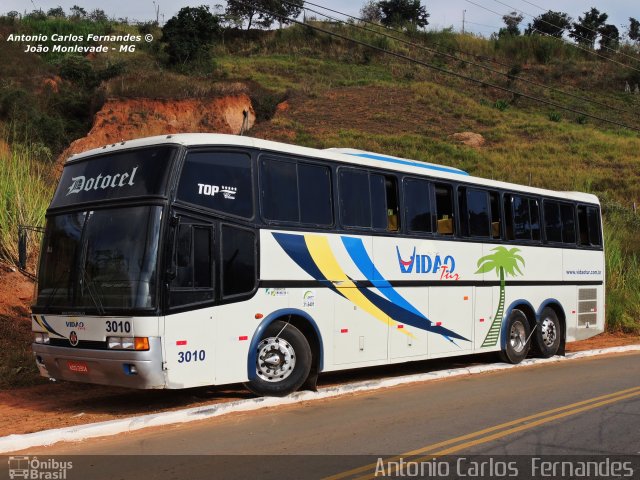 Vidão Tur - Dotocel Turismo 3010 na cidade de João Monlevade, Minas Gerais, Brasil, por Antonio Carlos Fernandes. ID da foto: 2820548.