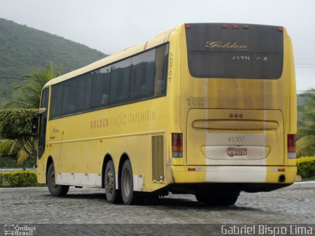 Viação Itapemirim 45307 na cidade de Jequié, Bahia, Brasil, por Gabriel Bispo. Número da foto: #2821670.