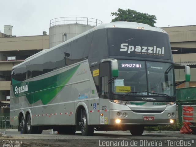 Spazzini Transportes 2012 na cidade de Rio de Janeiro, Rio de Janeiro, Brasil, por Diego Oliveira. Número da foto: #2824414.