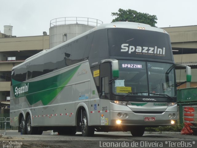 Spazzini Transportes 2012 na cidade de Rio de Janeiro, Rio de Janeiro, Brasil, por Diego Oliveira. ID da foto: 2824414.