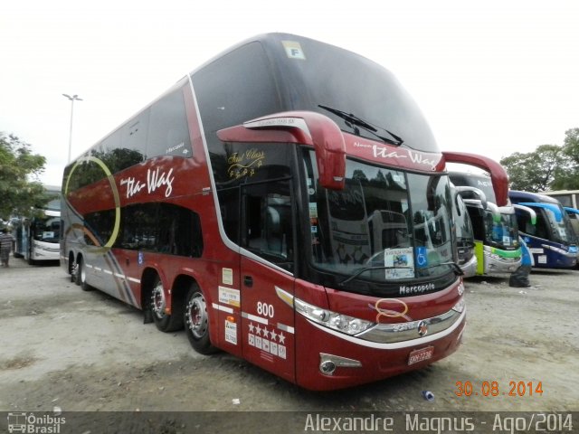 Nova Ita-Wag Transportes 800 na cidade de Rio de Janeiro, Rio de Janeiro, Brasil, por Alexandre  Magnus. Número da foto: #2822822.