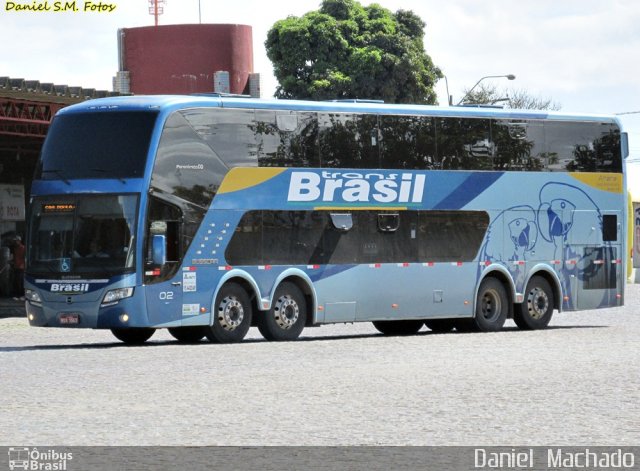 Trans Brasil > TCB - Transporte Coletivo Brasil 02 na cidade de Vitória da Conquista, Bahia, Brasil, por Daniel  Machado. Número da foto: #2822465.