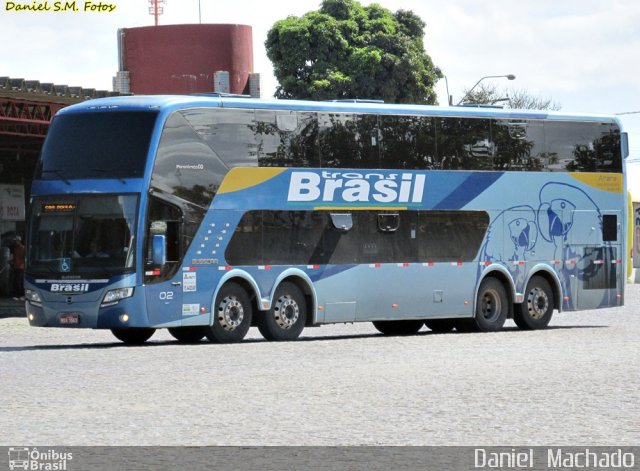 Trans Brasil > TCB - Transporte Coletivo Brasil 02 na cidade de Vitória da Conquista, Bahia, Brasil, por Daniel  Machado. ID da foto: 2822465.