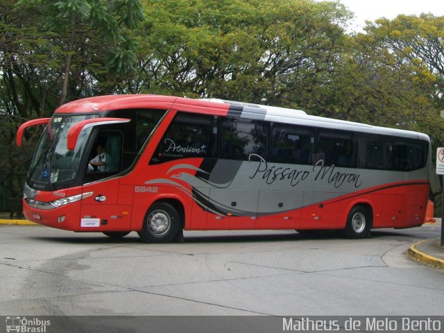 Empresa de Ônibus Pássaro Marron 5642 na cidade de São Paulo, São Paulo, Brasil, por Matheus de Melo Bento. Número da foto: #2822613.