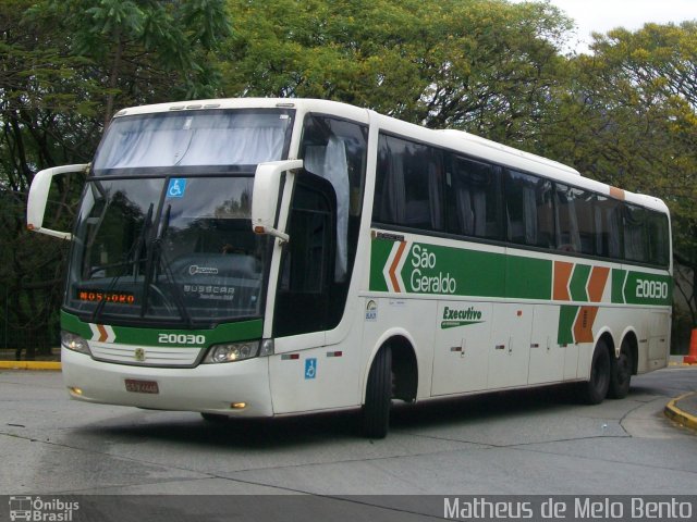 Cia. São Geraldo de Viação 20030 na cidade de São Paulo, São Paulo, Brasil, por Matheus de Melo Bento. Número da foto: #2822616.