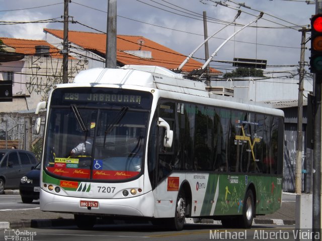 Metra - Sistema Metropolitano de Transporte 7207 na cidade de São Paulo, São Paulo, Brasil, por Michael  Alberto Vieira. Número da foto: #2823161.