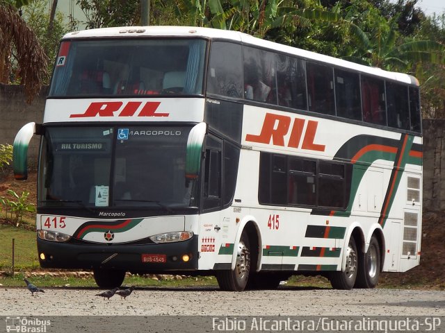 RIL - Rodoviário Ibitinguense Ltda. 415 na cidade de Guaratinguetá, São Paulo, Brasil, por Fabio Alcantara. Número da foto: #2824354.