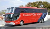 Expresso São Luiz 7110 na cidade de Brasília, Distrito Federal, Brasil, por Ricardo Silva Monteiro. Número da foto: #2823779.