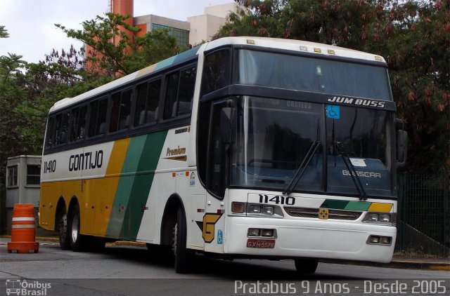 Empresa Gontijo de Transportes 11410 na cidade de São Paulo, São Paulo, Brasil, por Cristiano Soares da Silva. ID da foto: 2826482.