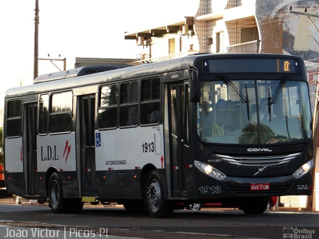 LDL Transportes e Turismo 1913 na cidade de Picos, Piauí, Brasil, por João Victor. Número da foto: #2825801.