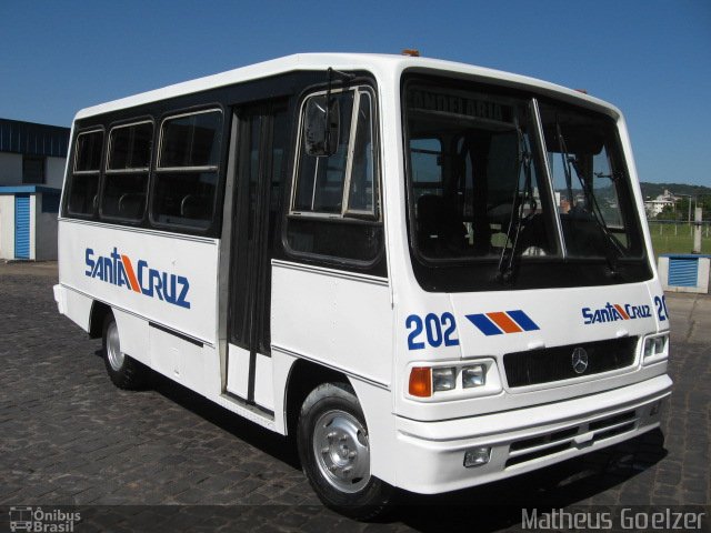 VUSC - Viação União Santa Cruz 202 na cidade de Santa Cruz do Sul, Rio Grande do Sul, Brasil, por Matheus Goelzer. Número da foto: #2828752.