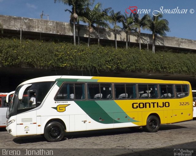 Empresa Gontijo de Transportes 3225 na cidade de Belo Horizonte, Minas Gerais, Brasil, por Breno  Jonathan. Número da foto: #2827762.