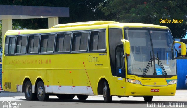 Viação Itapemirim 9045 na cidade de Goiânia, Goiás, Brasil, por Carlos Júnior. Número da foto: #2879453.