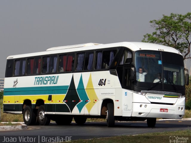 Viação Transpiauí 464 na cidade de Brasília, Distrito Federal, Brasil, por João Victor. Número da foto: #2879497.