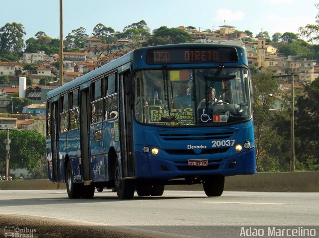 Sagrada Família Ônibus 20037 na cidade de Belo Horizonte, Minas Gerais, Brasil, por Adão Raimundo Marcelino. ID da foto: 2880211.