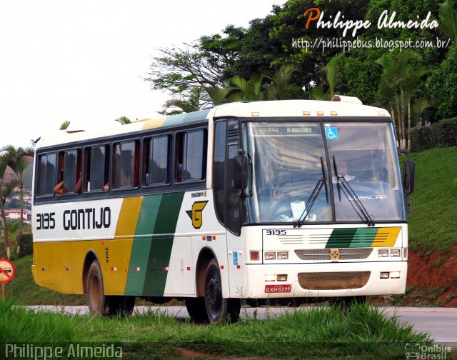 Empresa Gontijo de Transportes 3135 na cidade de João Monlevade, Minas Gerais, Brasil, por Philippe Almeida. ID da foto: 2879203.