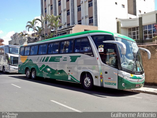 EBT - Expresso Biagini Transportes 3621 na cidade de Araxá, Minas Gerais, Brasil, por Guilherme Antonio. Número da foto: #2879293.