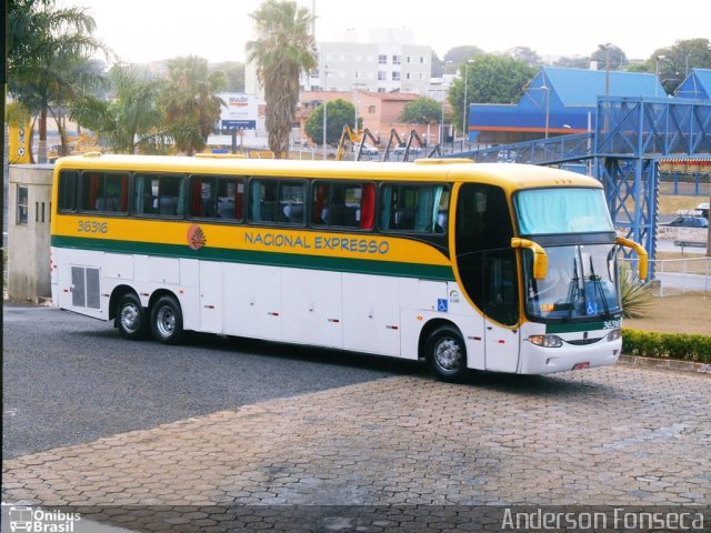 Nacional Expresso 36316 na cidade de Uberlândia, Minas Gerais, Brasil, por Anderson Gonçalves da Fonseca. Número da foto: #2901927.