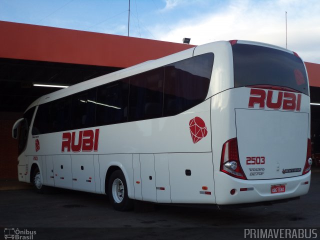 Expresso Rubi 2503 na cidade de Primavera do Leste, Mato Grosso, Brasil, por Alexandre Rodrigo. Número da foto: #2901873.