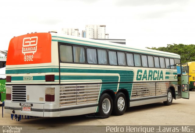 Viação Garcia 5392 na cidade de São Paulo, São Paulo, Brasil, por Pedro Henrique Gumercindo da Silva. Número da foto: #2902249.