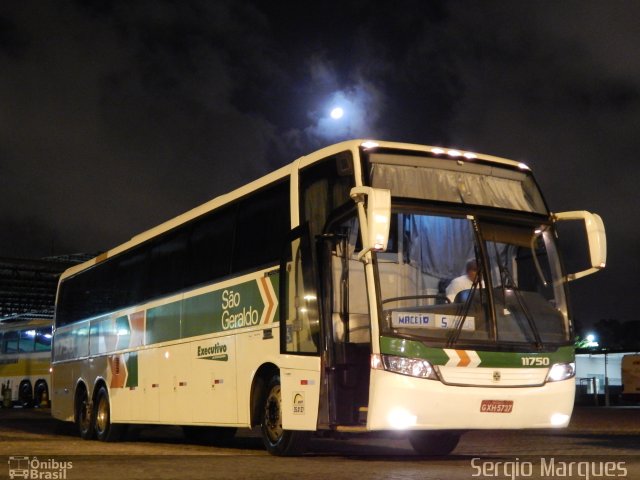 Cia. São Geraldo de Viação 11750 na cidade de Aracaju, Sergipe, Brasil, por Sergio Marques . Número da foto: #2902180.