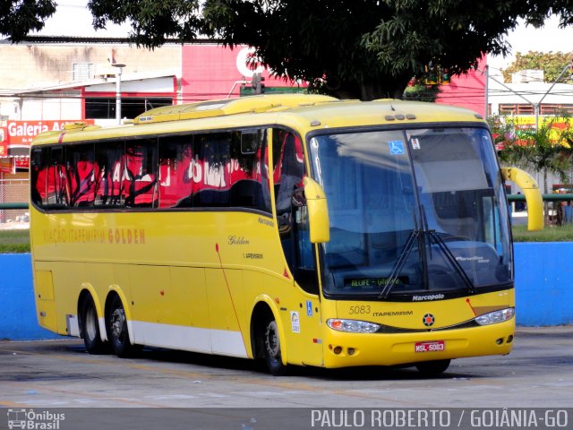 Viação Itapemirim 5083 na cidade de Goiânia, Goiás, Brasil, por Paulo Roberto de Morais Amorim. ID da foto: 2904773.