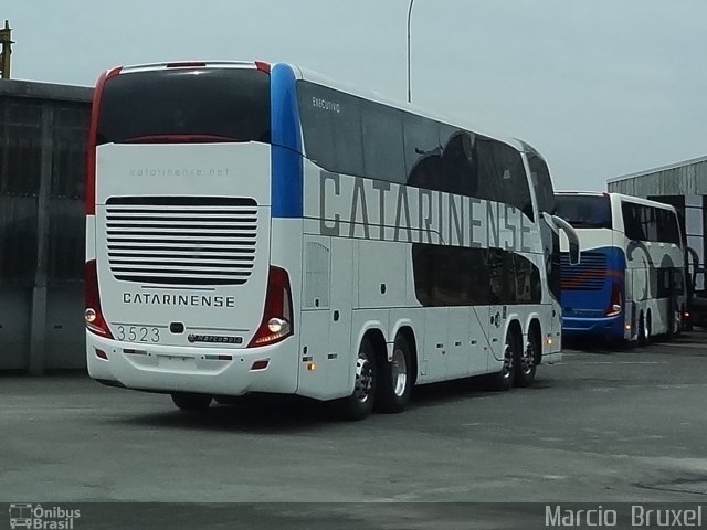 Auto Viação Catarinense 3523 na cidade de Caxias do Sul, Rio Grande do Sul, Brasil, por Marcio  Bruxel. Número da foto: #2904681.