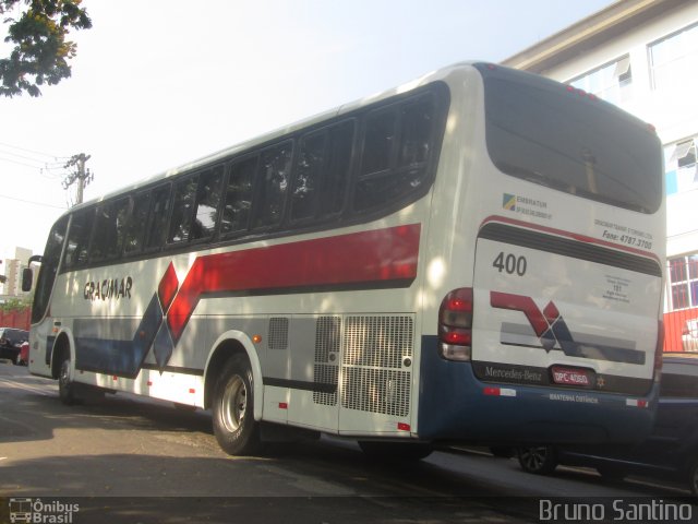 Gracimar Transporte e Turismo 400 na cidade de Taboão da Serra, São Paulo, Brasil, por Bruno Santino. Número da foto: #2905991.