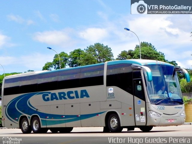 Viação Garcia 7232 na cidade de Maringá, Paraná, Brasil, por Victor Hugo Guedes Pereira. Número da foto: #2905609.