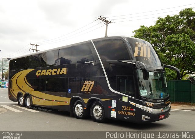Viação Garcia 7347 na cidade de São Paulo, São Paulo, Brasil, por Pedro Henrique Gumercindo da Silva. Número da foto: #2905111.