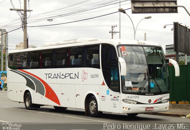 Transpen Transporte Coletivo e Encomendas 34099 na cidade de São Paulo, São Paulo, Brasil, por Pedro Henrique Gumercindo da Silva. ID da foto: 2905102.