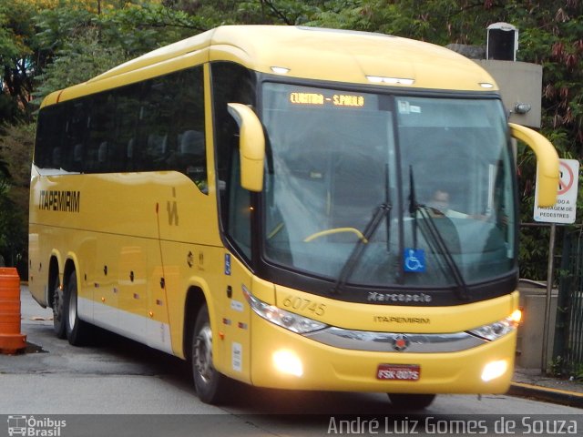 Viação Itapemirim 60745 na cidade de São Paulo, São Paulo, Brasil, por André Luiz Gomes de Souza. Número da foto: #2906529.