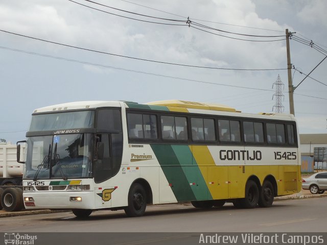 Empresa Gontijo de Transportes 15425 na cidade de Pirapora, Minas Gerais, Brasil, por Andrew Campos. ID da foto: 2905872.