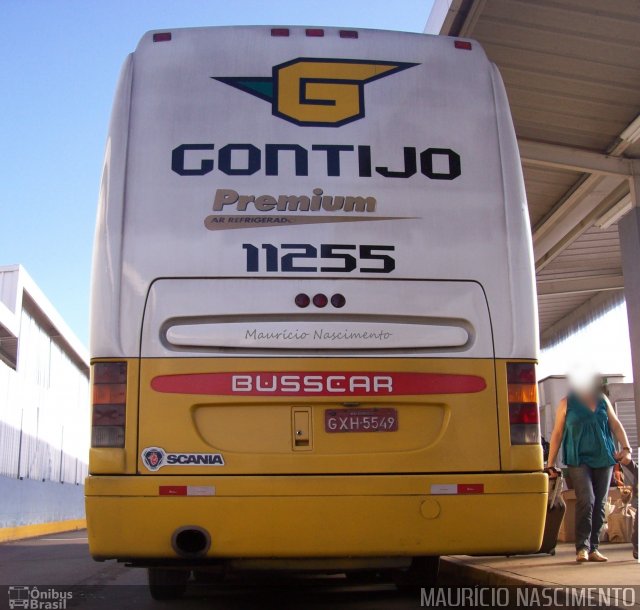 Empresa Gontijo de Transportes 11255 - Estação José Cândido da Silveira na cidade de Belo Horizonte, Minas Gerais, Brasil, por Maurício Nascimento. ID da foto: 2908564.