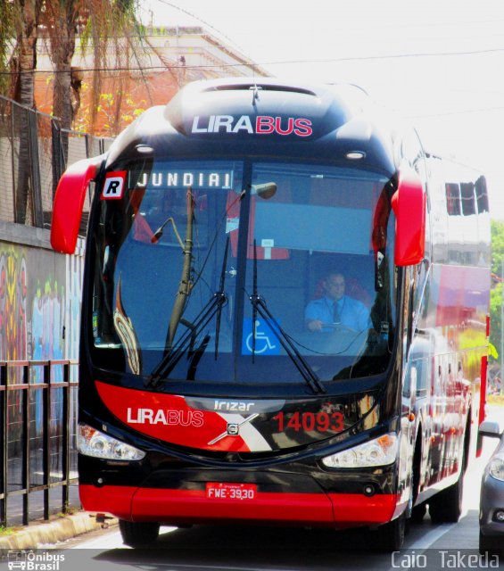 Lirabus 14093 na cidade de Campinas, São Paulo, Brasil, por Caio  Takeda. Número da foto: #2908905.