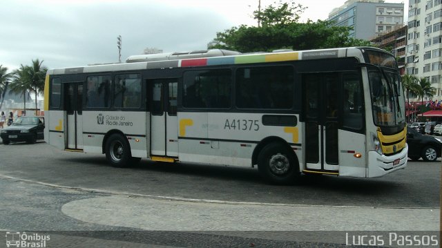 Real Auto Ônibus A41375 na cidade de Rio de Janeiro, Rio de Janeiro, Brasil, por Lucas Passos. Número da foto: #2907934.