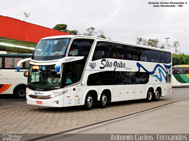 São João Turismo 855 na cidade de João Monlevade, Minas Gerais, Brasil, por Antonio Carlos Fernandes. Número da foto: #2907169.