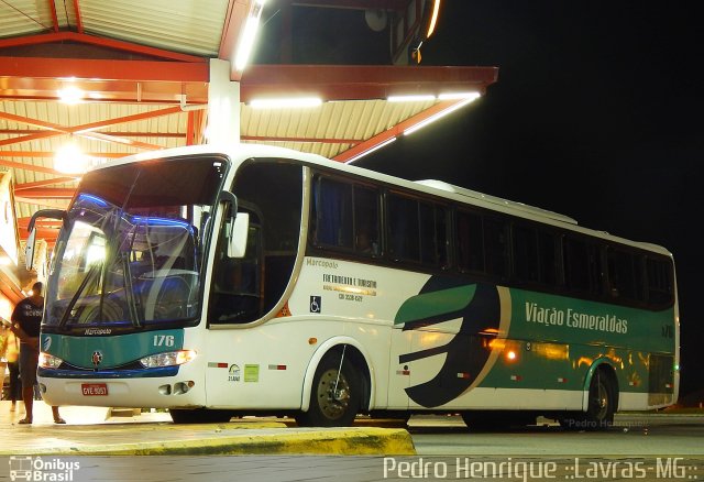 Viação Esmeraldas 176 na cidade de Ribeirão Vermelho, Minas Gerais, Brasil, por Pedro Henrique Gumercindo da Silva. ID da foto: 2907867.