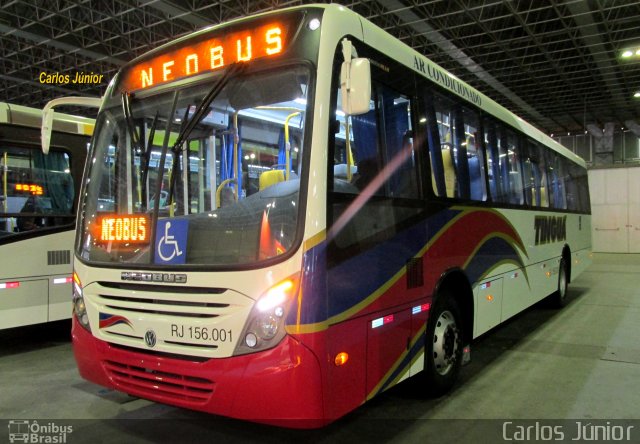 Transportadora Tinguá RJ 156.001 na cidade de Rio de Janeiro, Rio de Janeiro, Brasil, por Carlos Júnior. ID da foto: 2907490.