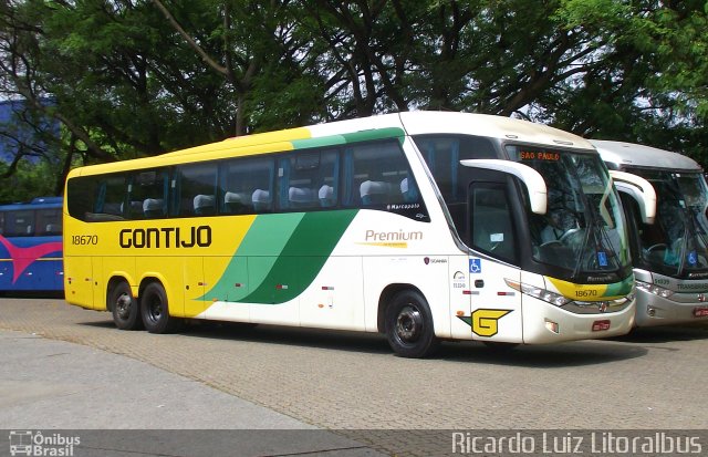 Empresa Gontijo de Transportes 18670 na cidade de São Paulo, São Paulo, Brasil, por Ricardo Luiz. Número da foto: #2908944.