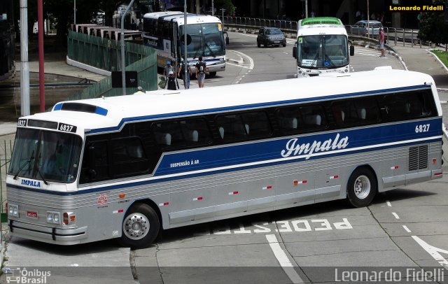 Auto Viação Impala 6827 na cidade de São Paulo, São Paulo, Brasil, por Leonardo Fidelli. Número da foto: #2907309.