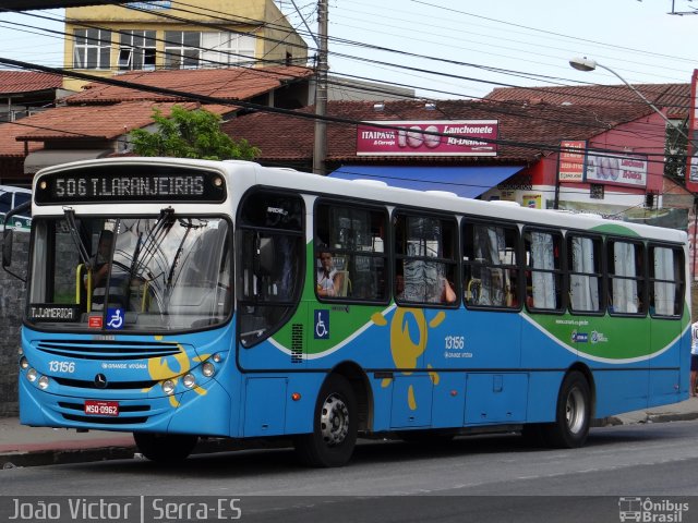 Viação Grande Vitória 13156 na cidade de Serra, Espírito Santo, Brasil, por João Victor. Número da foto: #2908457.
