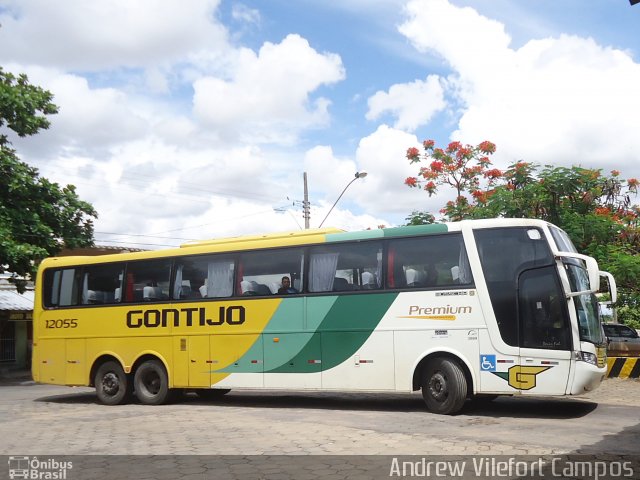 Empresa Gontijo de Transportes 12055 na cidade de Pirapora, Minas Gerais, Brasil, por Andrew Campos. Número da foto: #2908305.
