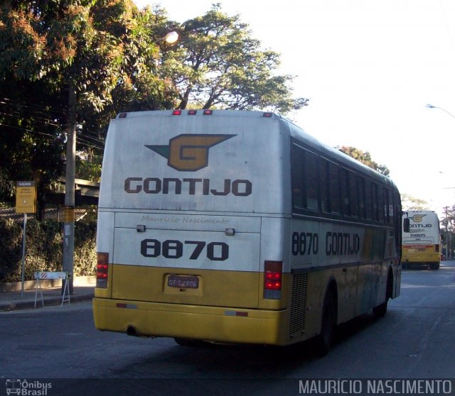 Empresa Gontijo de Transportes 8870 na cidade de Belo Horizonte, Minas Gerais, Brasil, por Maurício Nascimento. ID da foto: 2911239.