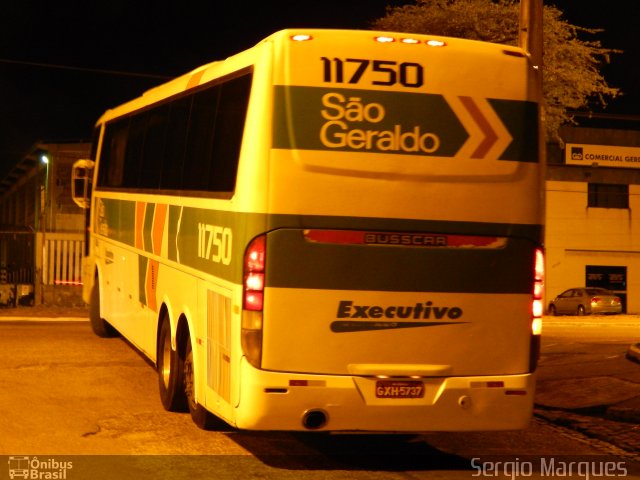 Cia. São Geraldo de Viação 11750 na cidade de Aracaju, Sergipe, Brasil, por Sergio Marques . Número da foto: #2911164.